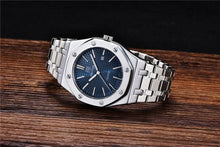 Load image into Gallery viewer, Men's Fashion Watch Luxury Men Stainless Steel Band Quartz Watch Analog Waterproof Sports Military Watches
