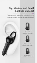 Load image into Gallery viewer, Magnetic Charging Wireless Bluetooth Earphone Bluetooth Headset Single Handsfree with Microphone Business Ear Updated Design with Industry Leading Sound &amp; Improved Comfort, Long Wireless Range,

