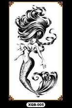 Load image into Gallery viewer, Luxury Colorful And Black Womens Tattoo Temporary Flower Waterproof Elegant Modern Tattoo For Shoulder
