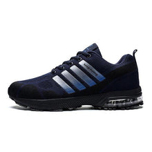 Load image into Gallery viewer, Running Mens Sport Elegant Sneakers Air Cushion Sneakers Lace Up Low Top Jogging Shoes Man Athletic Footwear Breathable Comfortable Athletic Running Sneakers
