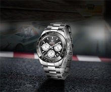 Load image into Gallery viewer, Luxury Men Watches Scratch Resistant Full Stainless Steel Strap Waterproof Sport Quartz Watch Men Fashion Date Clock Chronograph
