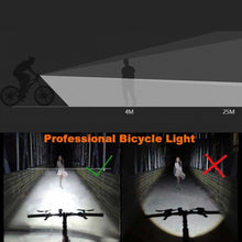 Load image into Gallery viewer, Smart Induction Bicycle Front Light Set USB Rechargeable Rear Light LED Headlight Bike Lamp Cycling Flash Light Front And Rear Rechargeable Waterproof Bike Headlight And Tail Light Set Smart Bright Bike Lights For Bike
