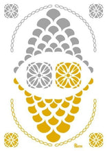 Load image into Gallery viewer, Luxury Metallic Temporary Tattoo Gold Silver Flower Sticker Long Lasting Gold Design For Womens

