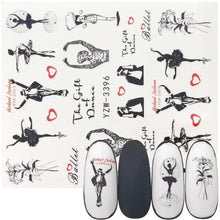 Load image into Gallery viewer, Nail Watermark Decals Sexy lips Middle finger Sexy girl Water Transfer Slider Russia Words Manicure Tattoos Sliders For Manicure Women Kids Girls Manicure Decoration Nail Art Supplies 3D Self-Adhesive Nail Decals Designer Nail Stickers for Acrylic Nails
