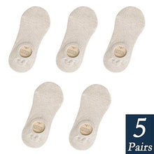 Load image into Gallery viewer, Women's Cute Cotton Invisible No Show Non-Slip Summer Candy Solid Color Silicone Short Socks Fashion Thin Ankle Boat Socks
