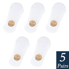 Load image into Gallery viewer, Women's Cute Cotton Invisible No Show Non-Slip Summer Candy Solid Color Silicone Short Socks Fashion Thin Ankle Boat Socks
