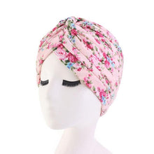 Load image into Gallery viewer, Fashion Soft Cotton Print Inner Headdress Lightweight Turban Elegant Bonnet Hijab Caps Arab Wrap Hijab Headscarf Hat For Woman
