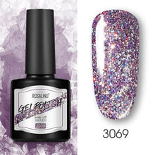 Load image into Gallery viewer, Modern Womens Glossy Colorful 8ml Nail Gel Polish Permanent UV LED  High Quality Crystal Effect Design
