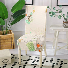 Load image into Gallery viewer, Spandex Dining Chair Cover With Back Elastic Universal Kitchen Living Room Stretch Slipcover Chair Covers Protector Seat Case  Chair Cover Seat Protector Super Fit Slipcover Stretch Removable Washable Soft Spandex Fabric for Home
