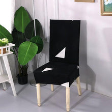 Load image into Gallery viewer, Spandex Dining Chair Cover With Back Elastic Universal Kitchen Living Room Stretch Slipcover Chair Covers Protector Seat Case  Chair Cover Seat Protector Super Fit Slipcover Stretch Removable Washable Soft Spandex Fabric for Home
