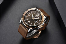 Load image into Gallery viewer, Top Luxury Fashion Mens Watches Quartz Casual Leather Design Sport Analog Waterproof Classic Wrist Watch
