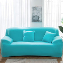 Load image into Gallery viewer, Elastic Solid Color Sofa Cover Spandex Modern All-inclusive Sofa SlipCover for living Room Stretch Couch Covers 1/2/3/4 Seater Sofa Cover Furniture Protector Couch Soft with Elastic Bottom Anti-Slip Foam Kids
