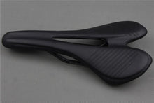 Load image into Gallery viewer, Comfort Wide Bicycle Seat Carbon Fiber Bike Saddle Seat Cycling Carbon Fiber Bike Seat Saddle Ultra-Light Mountain Bicycle Road Bike Saddle Replacement Accessory Comfortable Cushion With Rail Mountain Road Bicycle
