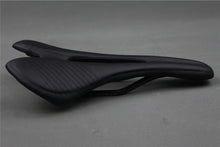Load image into Gallery viewer, Comfort Wide Bicycle Seat Carbon Fiber Bike Saddle Seat Cycling Carbon Fiber Bike Seat Saddle Ultra-Light Mountain Bicycle Road Bike Saddle Replacement Accessory Comfortable Cushion With Rail Mountain Road Bicycle
