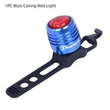 Load image into Gallery viewer, Bicycle Rear Light Bike Warning Lamp USB Charge Red White Light Color Safety Headlight Bike Tail Light Rechargeable Ultra Bright Bike Rear Light USB Rechargeable Bike LED Light
