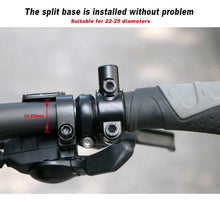 Load image into Gallery viewer, New Scratch Resistant Glass Lens Rear View Mirror Bike Cycling Clear Wide Range Back Sight Rearview Reflector Adjustable Handlebar Rotatable Bicycle Rear View Glass Mirror Wide Angle Acrylic  Safety Mirror New Scratch Resistant Glass Lens
