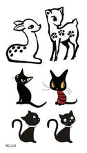 Load image into Gallery viewer, Luxury Head Deer Waterproof Temporary Stickers Tattoo Modern Colorful Tatoo For Women Men
