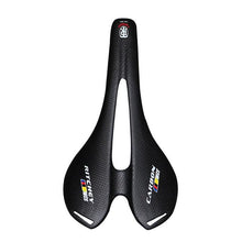 Load image into Gallery viewer, Mountain Saddle Full Carbon Fiber Bike Saddle Road Bike Seat Cushion Bicycle Seat Cushion Road Bike Saddle Lightweight Carbon Fiber Bike Saddle Comfortable Road Bike Seat Bicycle Accessories For Men Women Pneumatic Cycling Saddle
