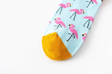 Load image into Gallery viewer, New Fashion Pure Soft Cotton Cartoon Animals Casual Socks Loving Heart Flamingo Women Cute Funny Short Ankle Socks For Men And Women
