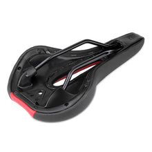 Load image into Gallery viewer, Breathable Silicone Cushion Seat PU Leather Surface Silica Filled Gel Comfortable Shockproof Bicycle Saddle Padded Professional Waterproof Road Bike Saddle For Men
