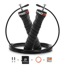 Load image into Gallery viewer, Unisex Jump Rope Speed Weighted Jump Ropes Adjustable Wire Skipping Rope Cable Ball Bearings Regular Rope With Extra Speed Cable Ball Bearings Anti-Slip Handle For Double Unders Outdoor Workout
