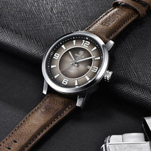 Load image into Gallery viewer, 2021 New Simple Business Quartz Men Wristwatch Luxury Casual Leather Strap Waterproof Watch
