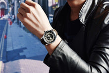 Load image into Gallery viewer, 2021 New Simple Business Quartz Men Wristwatch Luxury Casual Leather Strap Waterproof Watch
