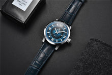 Load image into Gallery viewer, 2021 New Simple Business Quartz Men Wristwatch Luxury Casual Leather Strap Waterproof Watch
