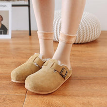 Load image into Gallery viewer, 3Pairs Female Winter Warm Thicken Thermal Soft Casual Solid Color Socks Wool Cashmere Home Snow Boots Velvet Home Floor Sock For Women
