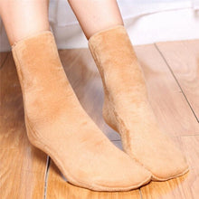 Load image into Gallery viewer, 3Pairs Female Winter Warm Thicken Thermal Soft Casual Solid Color Socks Wool Cashmere Home Snow Boots Velvet Home Floor Sock For Women
