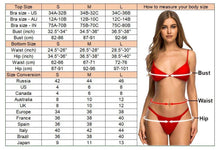 Load image into Gallery viewer, Bikini Push Up Swimsuit Female Swimwear Women's Bathing Suits Push Up Underwire Bikini Set Padded Two Piece Swimsuits Women Two-pieces Durable Bikini Set With Bra Cup Modern Bathing Suit
