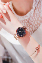 Load image into Gallery viewer, Luxury Simple Women Watches Quartz Magnetic Wristwatch Fashion Starry Sky Design Watch For Women

