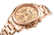 Load image into Gallery viewer, Top Luxury Quartz Women Watch Multifunctional Round Design Waterproof Stainless Business Wrist Watch
