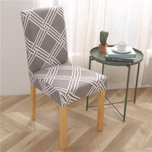 Load image into Gallery viewer, Universal Chair Cover Removable Washable Seat Chair Covers Protector Slipcovers For Hotel Banquet Restaurant Dining Room Cover Stretch Polyester Parsons Chair Slipcover Removable Washable Kitchen Chair Protector
