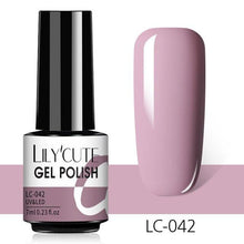 Load image into Gallery viewer, Luxury Metallic Womens Nail Polish Silver Rose Permanent UV Gel Nail Varnish Elegant Luxury Metal Effect More Collor For Girls
