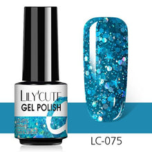 Load image into Gallery viewer, Luxury Metallic Womens Nail Polish Silver Rose Permanent UV Gel Nail Varnish Elegant Luxury Metal Effect More Collor For Girls
