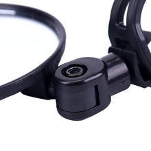 Load image into Gallery viewer, 1PC Bicycle Rearview Wide Angle Handlebar Mirrors Flexible Rotate Cycling Rear View Bike Mirror Adjustable 360 Degree Rotatable Rearview Bicycle Mirrors Shockproof Wide Angle Safety Mirror For Most Mountain Road Bike
