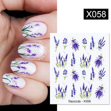 Load image into Gallery viewer, Abstract Lady Face Water Decals Fruit Flower Summer Leopard Alphabet Leaves Nail Stickers Water Black Leaf Sliders Marble Nail Art Stickers Water Transfer Nail Decals Full Wraps Gradient Acrylic Nail Kits for Women Manicure Decoration
