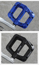 Load image into Gallery viewer, Ultralight Seal Bearings Bicycle Bike Pedals Cycling Nylon Road Pedals Flat Platform Bicycle Parts Accessories Mountain Bike Pedals Ultra Strong Machined Bicycle Flat Alloy Pedals Non-Slip
