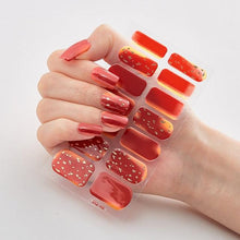 Load image into Gallery viewer, Full Cover Nail Stickers Designer Nail Decals Fashion Five Sorts of Nail Stickers  Nail Sticker set Nail Decoration Nail Strips 3D Nail Art Stickers Decal Slider Template Diy Nail Tool Decorations Nail Art Design Self Adhesive Luxury Designer Nail Sticker

