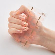 Load image into Gallery viewer, Full Cover Nail Stickers Designer Nail Decals Fashion Five Sorts of Nail Stickers  Nail Sticker set Nail Decoration Nail Strips 3D Nail Art Stickers Decal Slider Template Diy Nail Tool Decorations Nail Art Design Self Adhesive Luxury Designer Nail Sticker
