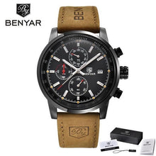 Load image into Gallery viewer, New Top Luxury Mens Watch Quartz Clock Waterproof Classic Automatic Chronograph Military Wrist Watches for Men
