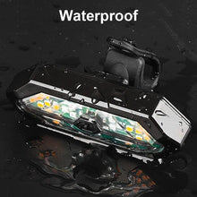 Load image into Gallery viewer, Bike Turn Signals Remote Control Bicycle Direction Indicator LED Rear Light USB Rechargeable Cycling Taillight With Horn Wireless Remote Control Bike Rear Light Back USB Rechargeable Safety Warning Cycling Light Fits On Any Road Bicycle
