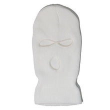 Load image into Gallery viewer, Ski Mask Knitted Face Cover Winter Balaclava Full Face Mask for Winter Outdoor Sports Winter Three 3 Hole Balaclava Knit Hat Ski Mask 3-Hole Knit Hat Full Face Cover Balaclava Hats Funny Party Embroidery Beanies Caps Hole Knitted Full Face Cover
