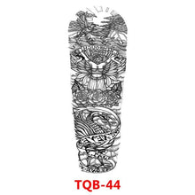 Load image into Gallery viewer, Full Arm Large Size Sleeve Temporary Sticker Dragon Tattoo Waterproof Body Art Realistic 3D Design For Mens
