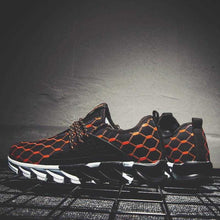 Load image into Gallery viewer, Mens Lightweight Breathable White Sneakers Casual Spring New Fashion Comfortable Walking  Slip-On Sneakers Breathable Fashion Athletic Gym Casual Tennis Sneakers Modern Design Shoes
