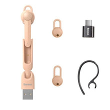 Load image into Gallery viewer, Magnetic Charging Wireless Bluetooth Earphone Bluetooth Headset Single Handsfree with Microphone Business Ear Updated Design with Industry Leading Sound &amp; Improved Comfort, Long Wireless Range,

