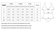Load image into Gallery viewer, Female Two Piece Swimsuit Low Waist Bikini Floral Printing Swimwear Push Up Bathing Suit  Detachable Padded Push Up Striped Bikini Set Two Piece Swimsuit Ladies Vintage Lace Bikini Sets Beach Swimwear
