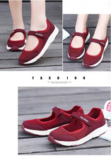 Load image into Gallery viewer, Women Flat Casual Fashion Breathable Mesh Tenis Shoes Women Summer Flat Soft Fashion Lightweight Slip-On Super Light Women Shoes
