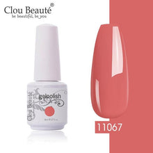 Load image into Gallery viewer, New 2022 Women Gel Nail Polish Pure Pink UV Gel Nail Polish Art Manicure Luxury Colorful Design For Ladies and Womens
